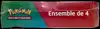 Ensemble de 4 Pokébox E&B Evoli, Tyranocif, Pikachu et Ethernatos V thumbnail 4