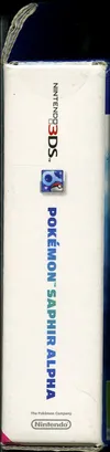 Jeu Nintendo 3DS Pokémon Saphir Alpha Edition Limitée thumbnail 3