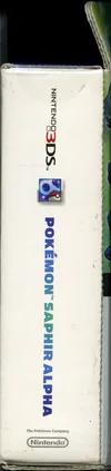 Jeu Nintendo 3DS Pokémon Saphir Alpha Edition Limitée thumbnail 4