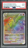 PSA 9 Dracaufeu VStar Rainbow thumbnail 1
