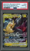 PSA 10 Pikachu & Zekrom Gx thumbnail 1