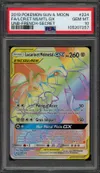PSA 10 Lucario et Melmetal Gx Rainbow thumbnail 1