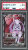 PSA 10 Mewtwo Ex de la Team Rocket thumbnail 1