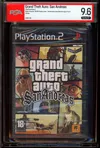 PSA 9.6 Jeu PlayStation 2 Grand Theft Auto San Andreas thumbnail 1