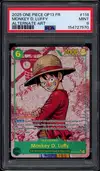 PSA 9 Monkey D. Luffy thumbnail 1