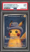 PSA 9 Pikachu with Grey Felt Hat thumbnail 1