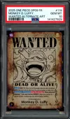 PSA 10 Monkey D. Luffy thumbnail 1