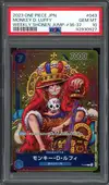 PSA 10 Monkey D. Luffy thumbnail 1