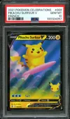 PSA 10 Pikachu Surfeur V thumbnail 1