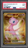 PSA 9 Mew Ex Gold thumbnail 1