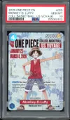 PSA 10 Monkey.D.Luffy thumbnail 1