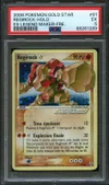 PSA 5 Regirock Gold Star thumbnail 1
