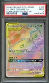 PSA 9 Celebi et Florizarre Gx Rainbow thumbnail 1