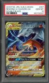PSA 10 Reshiram & Charizard Gx thumbnail 1