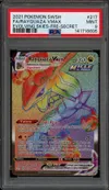 PSA 9 Rayquaza VMax Rainbow thumbnail 1