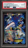PSA 6 Kyogre Ex de la Team Aqua thumbnail 1