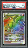 PSA 9 Dracaufeu VStar Rainbow thumbnail 1