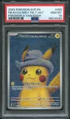 PSA 10 Pikachu with Grey Felt Hat thumbnail 1