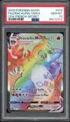 PSA 10 Dracaufeu VMax Rainbow thumbnail 1