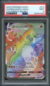 PSA 9 Dracaufeu VMax Rainbow thumbnail 1