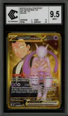 CCC 9.5 Mewtwo Ex de la Team Rocket Gold thumbnail 1