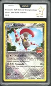 PCA 9 Escavalier Holo Prerelease Staff thumbnail 1