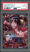 PSA 10 Monkey D. Luffy Treasure Cruise thumbnail 1