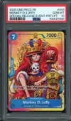 PSA 10 Monkey D. Luffy thumbnail 1