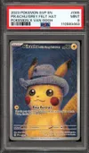 PSA 9 Pikachu with Grey Felt Hat thumbnail 1