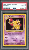PSA 10 Kadabra thumbnail 1