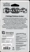 Booster Blister XY Evolutions thumbnail 2