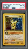 PSA 8 Pichu Holo thumbnail 1