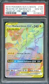 PSA 10 Pikachu et Zekrom Gx Rainbow thumbnail 1