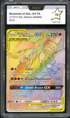 PCA 10 Reshiram et Dracaufeu Gx Rainbow thumbnail 1