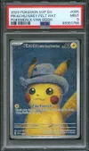 PSA 9 Pikachu with Grey Felt Hat thumbnail 1