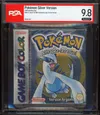 PSA 9.8 Jeu GameBoy Color Pokémon : Version Argent thumbnail 1