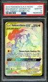 PSA 10 Reshiram et Zekrom Gx Rainbow thumbnail 1