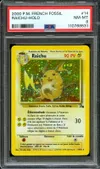 PSA 8 Raichu Holo thumbnail 1