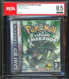 PSA 8.5 Jeu Game Boy Advance Pokémon Version Emeraude thumbnail 1