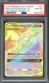 PSA 10 Dracaufeu et Roussil Gx Rainbow thumbnail 1