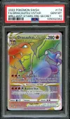 PSA 10 Dracaufeu VStar Rainbow thumbnail 1