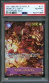 PSA 10 Monkey D. Luffy thumbnail 1
