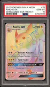 PSA 10 Raichu Gx Rainbow thumbnail 1