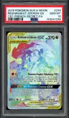 PSA 10 Reshiram et Zekrom Gx Rainbow thumbnail 1
