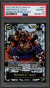 PSA 10 Marshall D. Teach Manga thumbnail 1