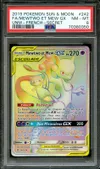 PSA 8 Mewtwo et Mew Gx Rainbow thumbnail 1