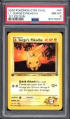 PSA 8 Lt. Surge's Pikachu thumbnail 1