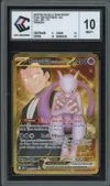 CCC 10 Mewtwo Ex de la Team Rocket Gold thumbnail 1
