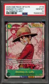 PSA 10 Monkey D. Luffy thumbnail 1