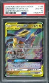 PSA 10 Carchacrok et Giratina Gx thumbnail 1